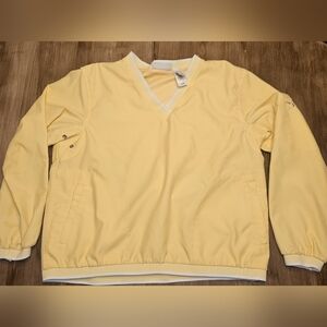 Womens Yellow Liz Golf Pullover